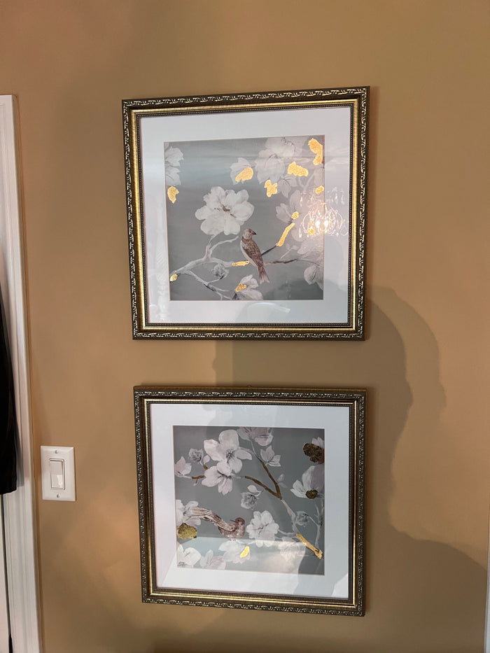 Bombay Wall Decor; Paradise Magnolia I & Paradise Magnolia II