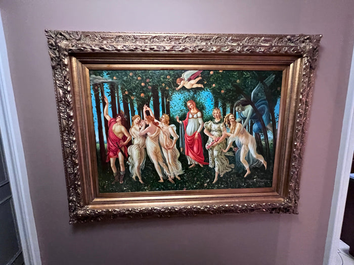 Painting "Spring" After Botticelli