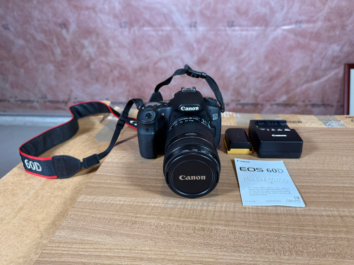 Canon EOS 60D 18 MP Digital SLR Camera with canon efs 18-135mm lens