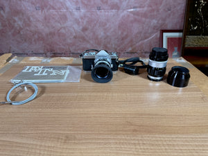 Vintage Nikon Nikkormat FTN 35mm SLR Film Camera with Lens