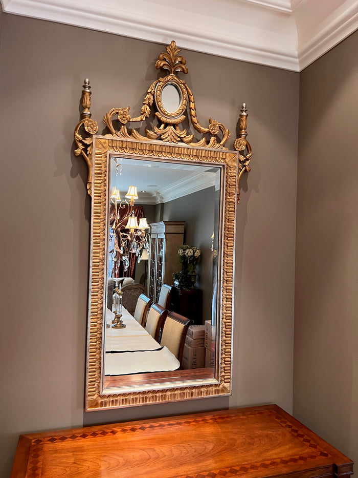 Large Exquisite Gold Mirror