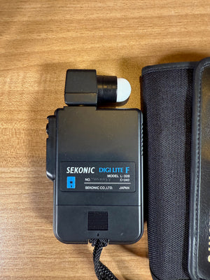 Sekonic Digi Lite F Model L-328 Light Meter W/Spherical Diffuser