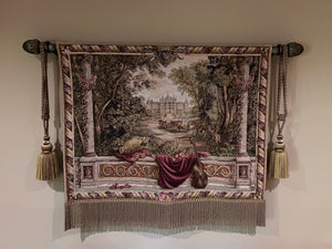 Verdure au Chateau II Wall Hanging Tapestry