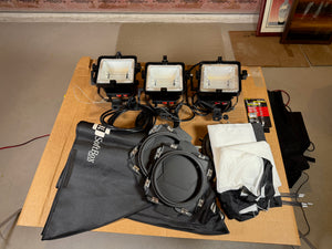 3 PBL MXLIGHT 1300W Halogen Soft Box 3-point Lighting Kit # 2