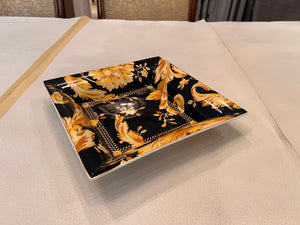 Rosenthal Versace Vanity Square Tray- 11" x 11"