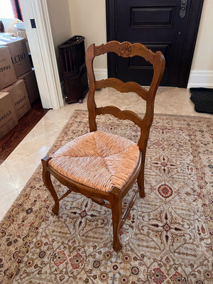 Ladder Back Accent Chair