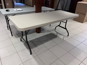 Lifetime 6ft Plastic Folding Table (*2 Available- Priced Individually)
