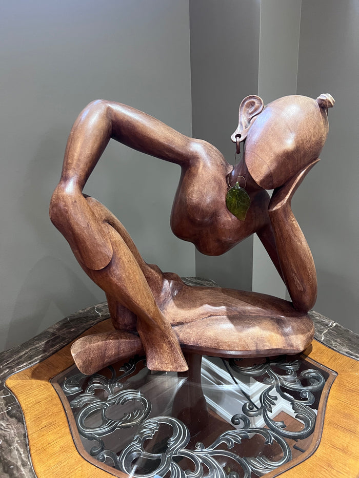 Indonesian Wood Hand Carved Sculpture