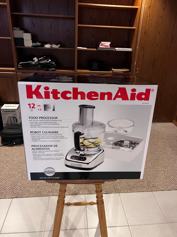 KitchenAid KFP750CR Chrome 12-Cup Food Processor