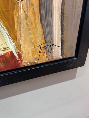 IKEA LARGE ABSTRACT REPRODUCTION ON CANVAS-  BY YURI TREMLER