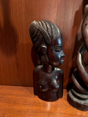 2 Wood Carvings Lot