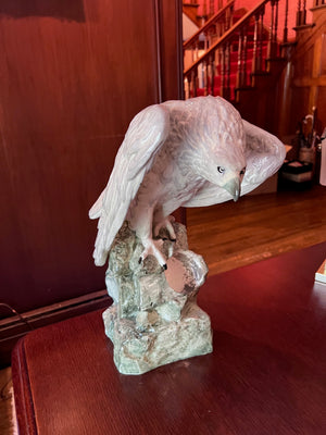 Ceramic Eagle Sculpture by Salzmann