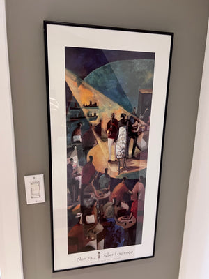 Blue Jazz by Didier Lourenco- Winn Devon Art Group Poster