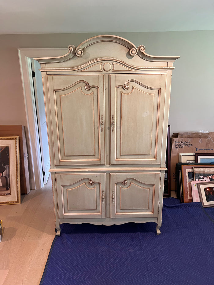 Italian Armoire TV Cabinet