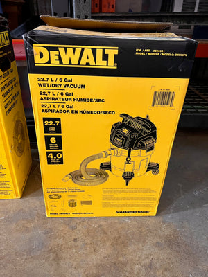 BRAND NEW DeWalt 22.7L/6 Gal Wet/Dry Vacuum