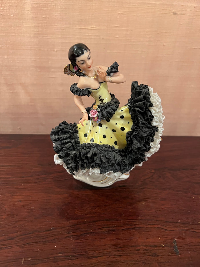 Dresden Lace Dancer Figurine