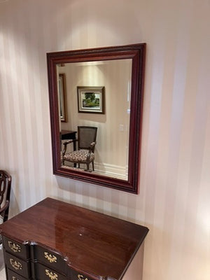 Vintage Wood Triple Border Mirror