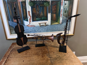 Musical Instruments Metal Decor