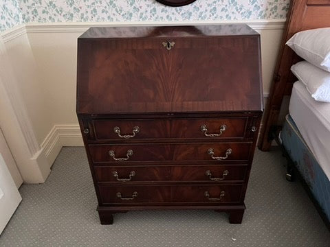 Vintage Bevan Funnell Reprodux Secretary Desk