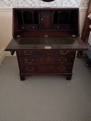 Vintage Bevan Funnell Reprodux Secretary Desk
