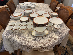 Crown Empire Empress Fine China Set, Service for 8