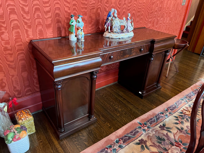 Antique English Regency Mahogany Buffet