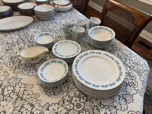 Vintage Barratt’s “Delphatic White” Tableware Lot