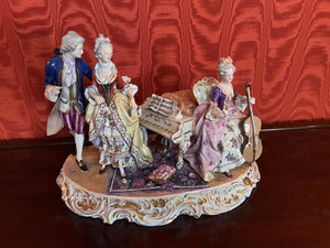 Unter Weiss Bach German Porcelain Figural Group