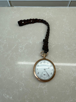 Ryrie Bros. Of Toronto Openface Stem Wind Pocket Watch