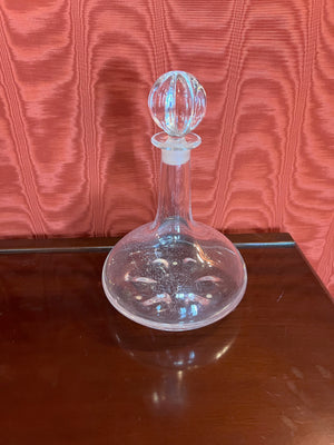 RARE Orrefors Nils Landberg Ships Decanter