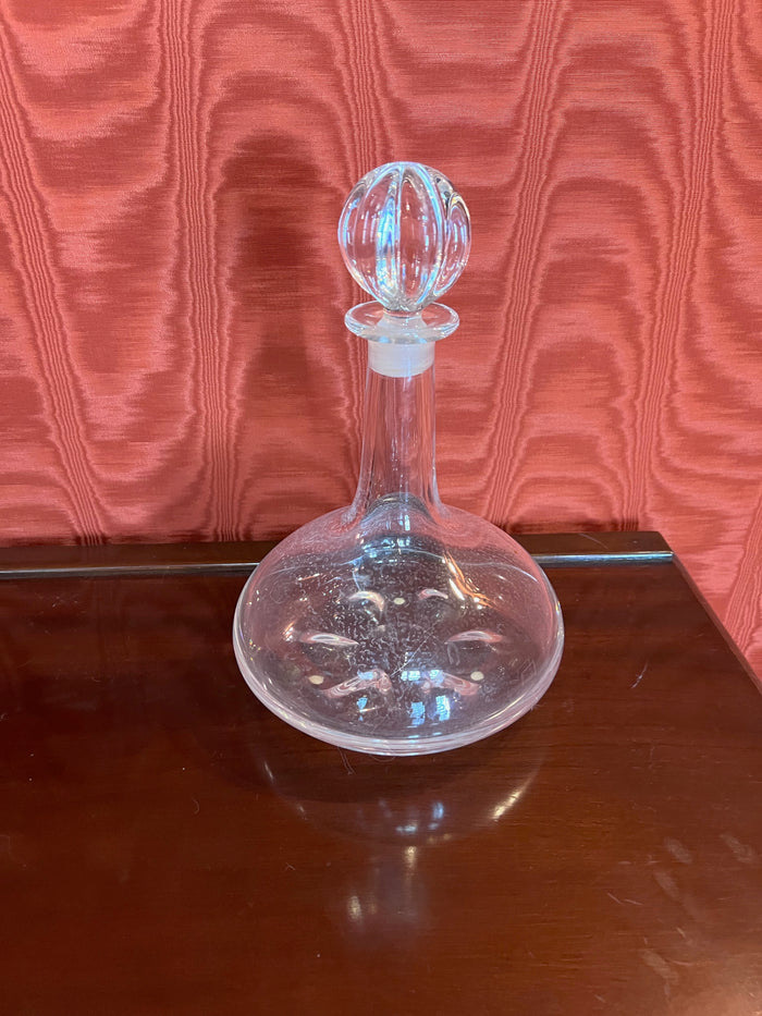 RARE Orrefors Nils Landberg Ships Decanter