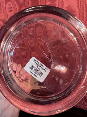 BRAND NEW Mikasa Cheers Selections Glass Ice Bucket