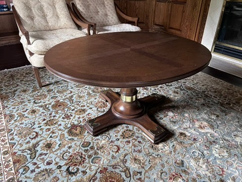 Vintage Oval Tilt Top Coffee Table