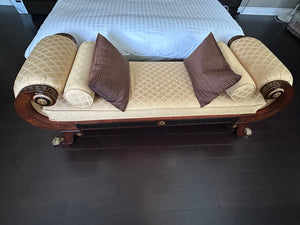 Reproduction Neoclassical Style French Daybed
