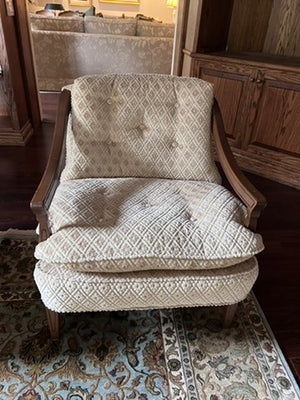 Vintage Tufted Armchair