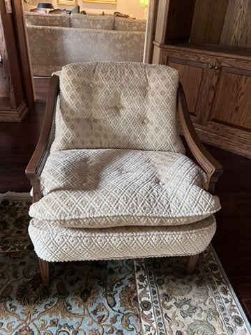 Vintage Tufted Armchair