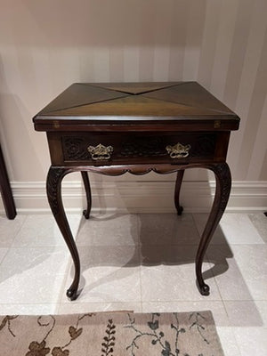 Antique French 19th Century Envelope Game Table
