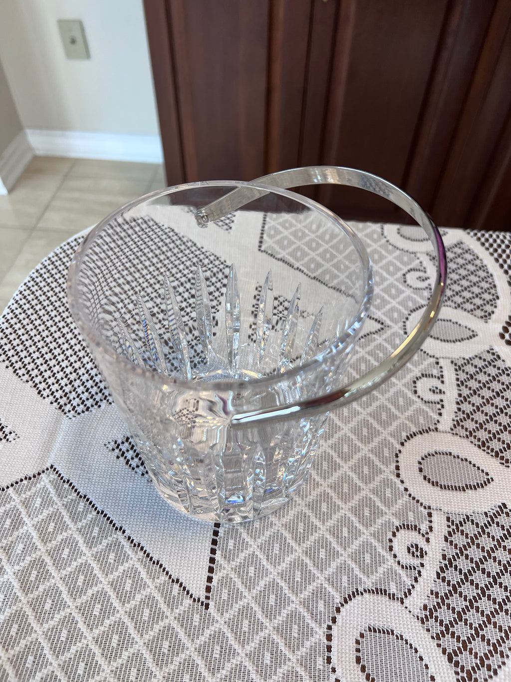 Atlantis Crystal 'Sonnet' Ice Bucket