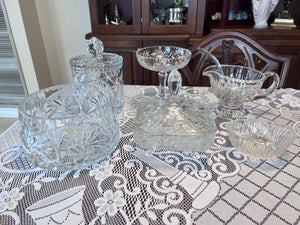 Crystal Bowls/Dishes Lot