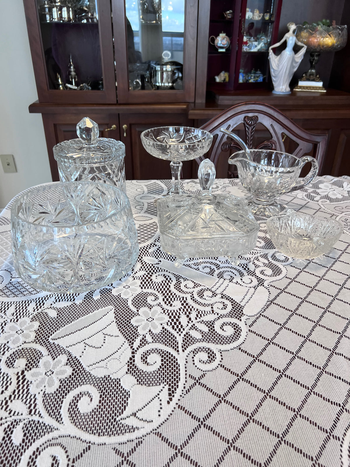 Crystal Bowls/Dishes Lot