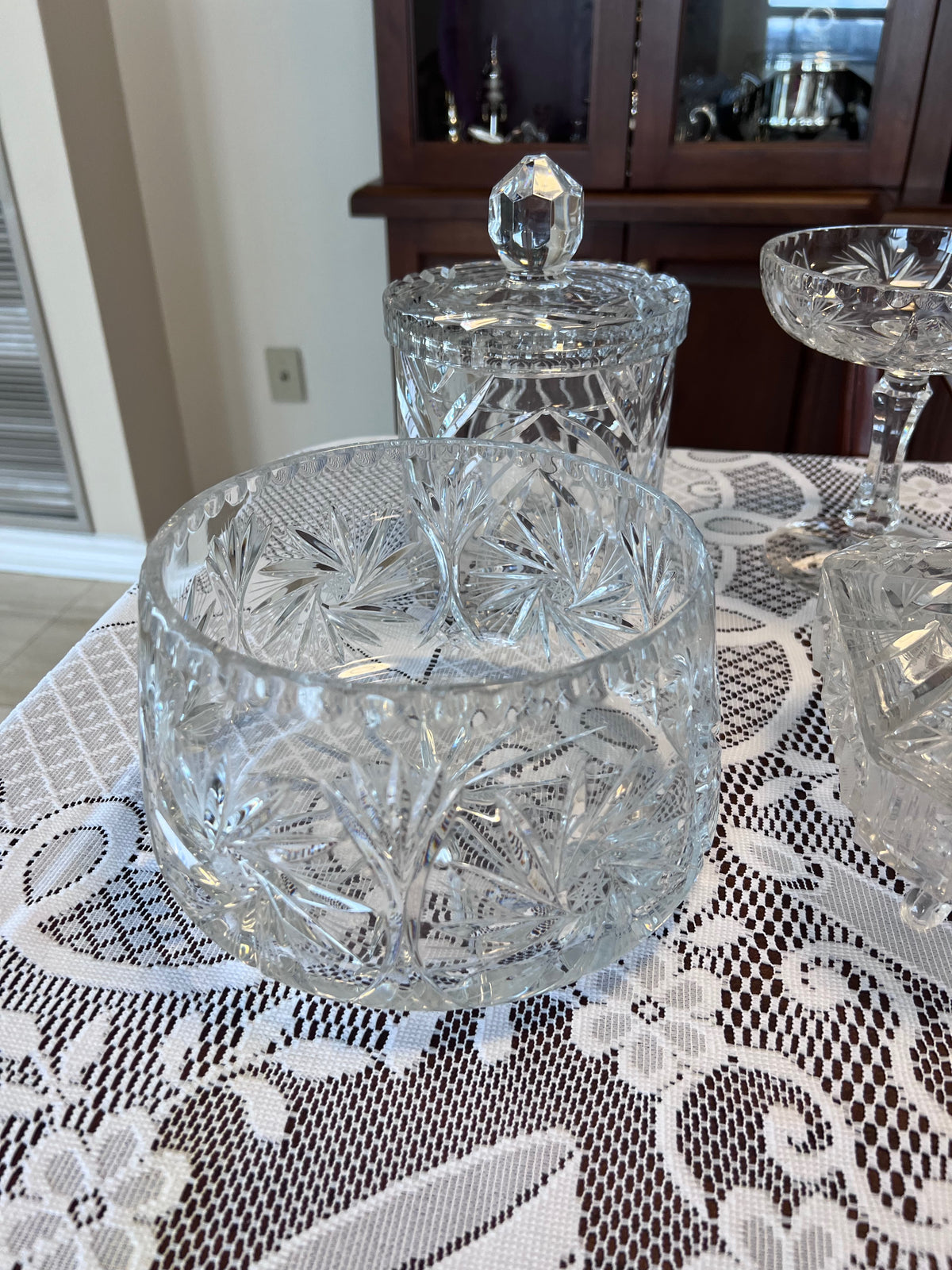 Crystal Bowls/Dishes Lot