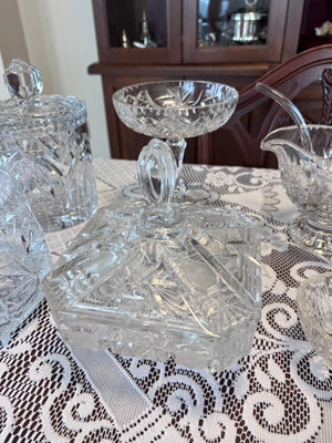 Crystal Bowls/Dishes Lot