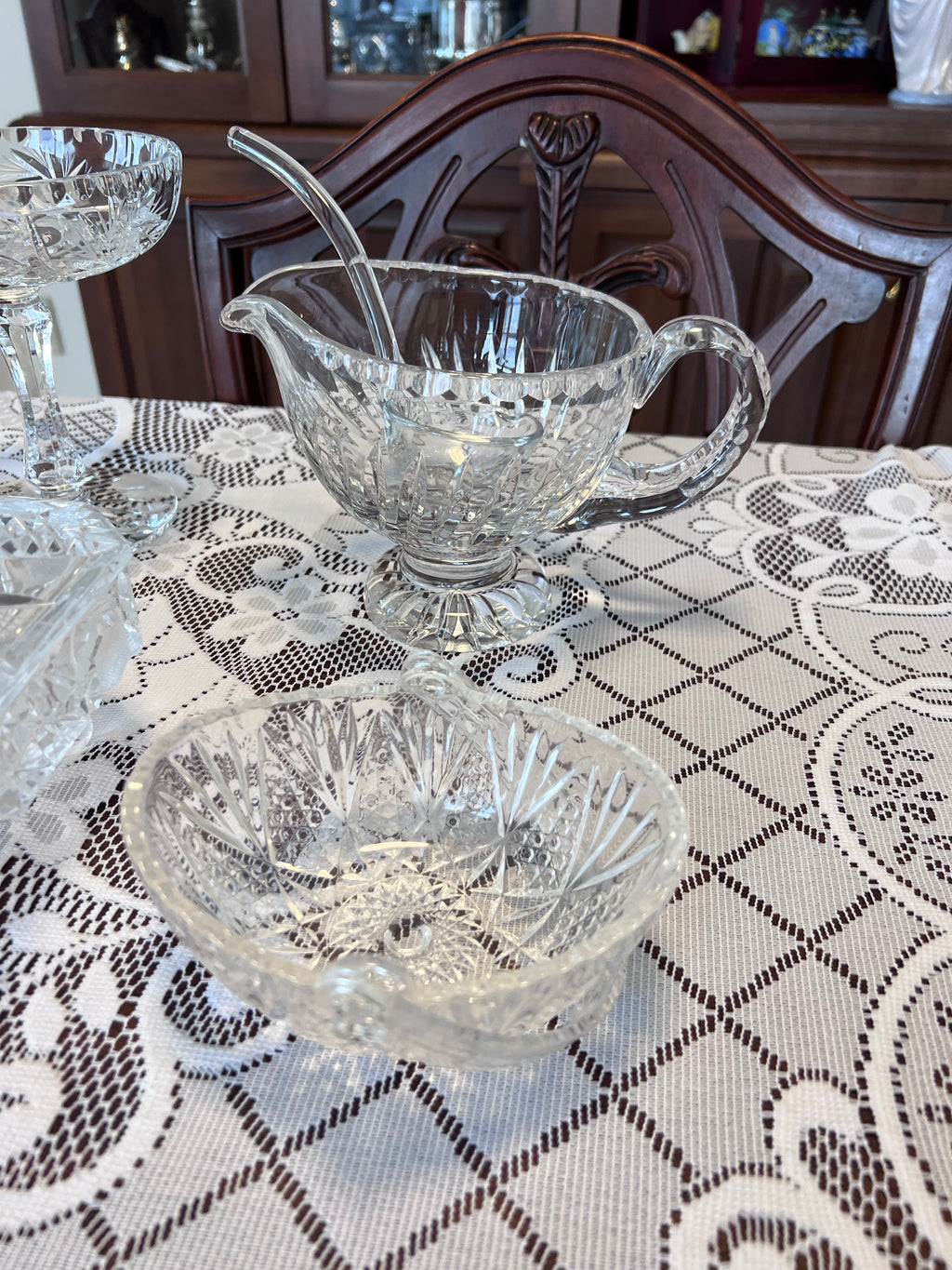 Crystal Bowls/Dishes Lot