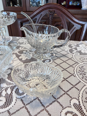 Crystal Bowls/Dishes Lot