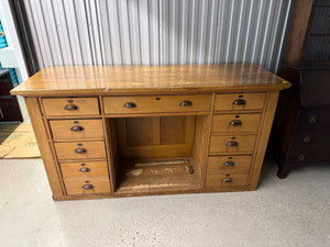 Antique-Style General Store / Mercantile Counter Cabinet- 2