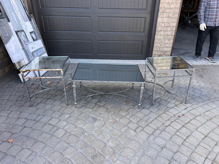 3pc Set- Coffee Table + 2 Side Tables