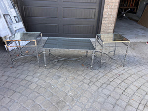 3pc Set- Coffee Table + 2 Side Tables
