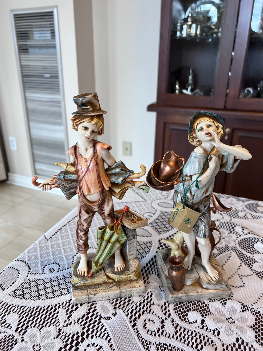 2 Fontanini 'E. Simonelli' Figurines