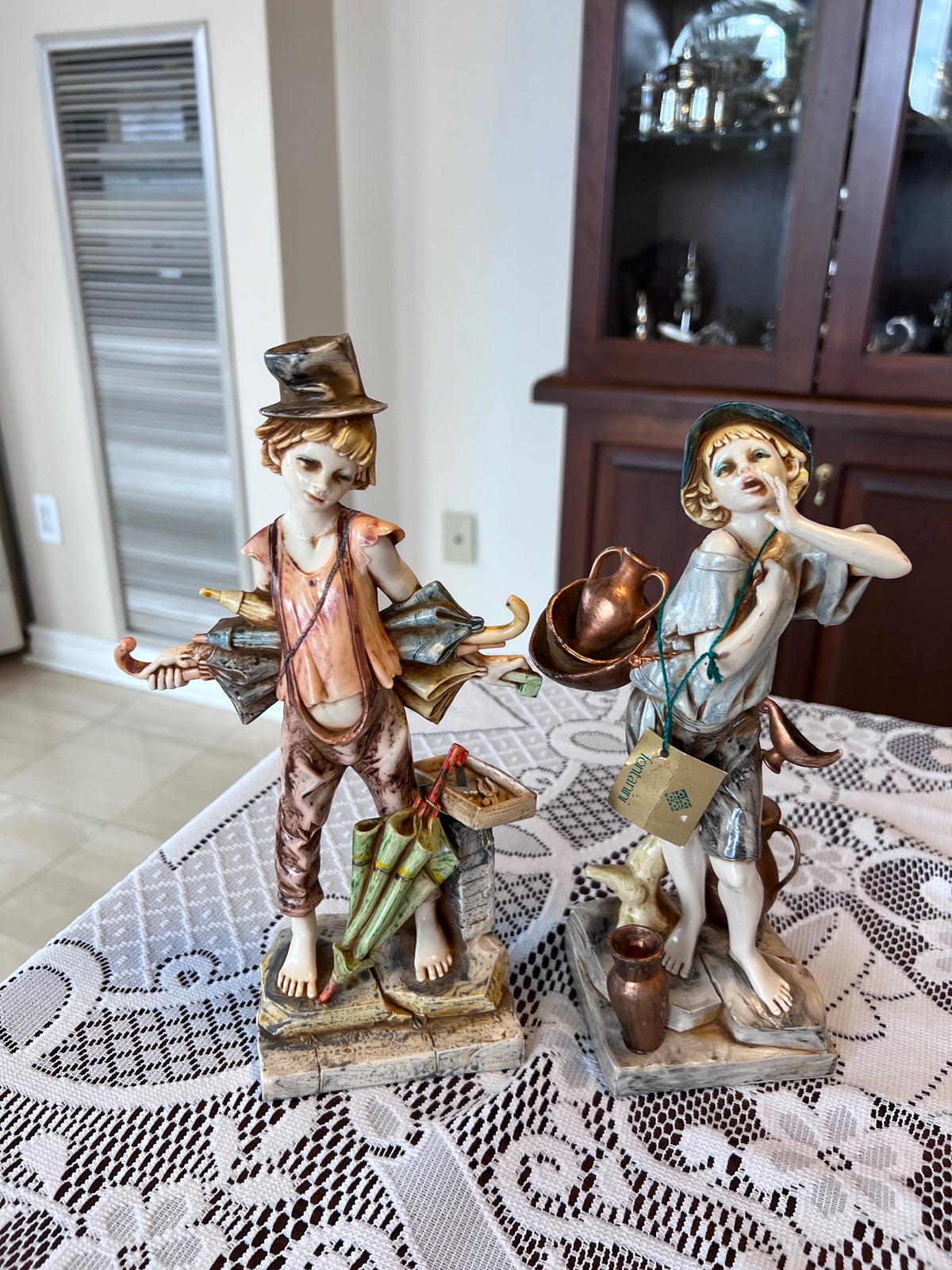 2 Fontanini 'E. Simonelli' Figurines