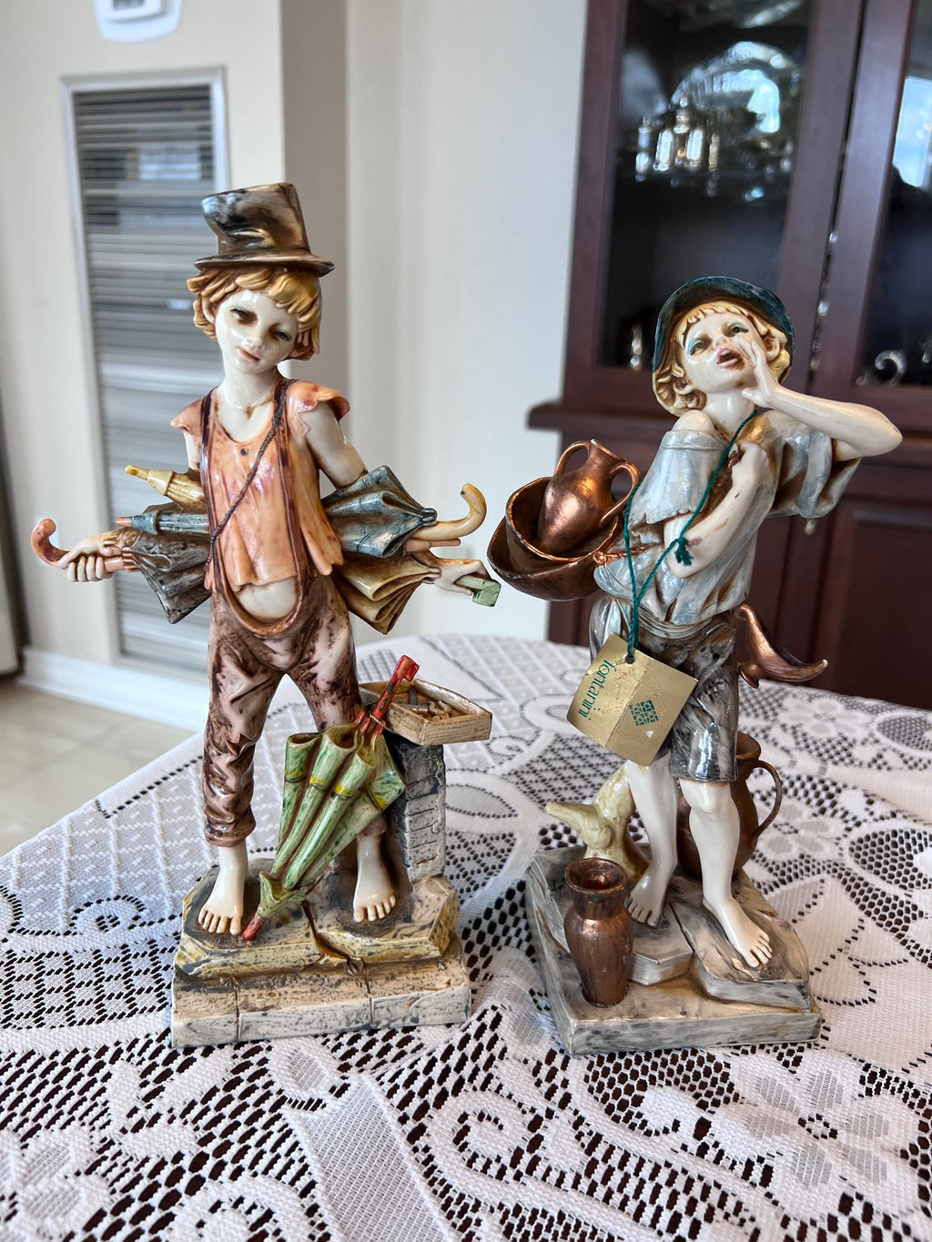 2 Fontanini 'E. Simonelli' Figurines